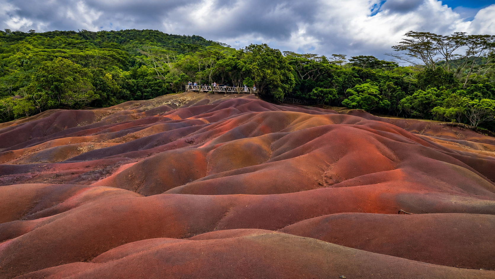 Terre des Sept Couleurs à Chamarel, Terre des Sept Couleurs à Chamarel, à l’île Maurice